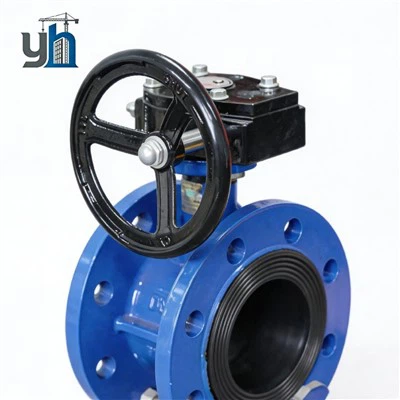 Van bướm gang mặt bích PN10